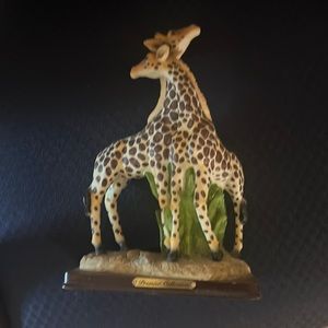 Cute giraffe statue